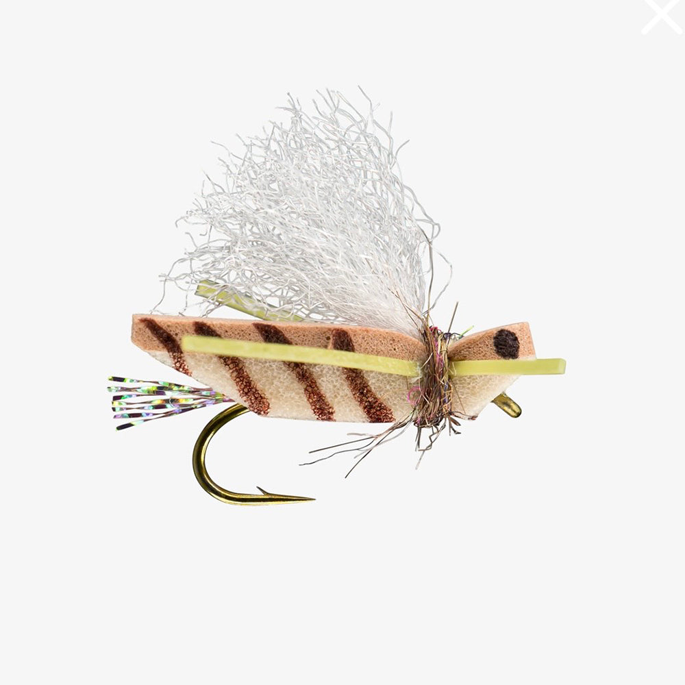 BARBLESS, Hopper Mosche, 6 tramogge nere senza ardiglione, misure a