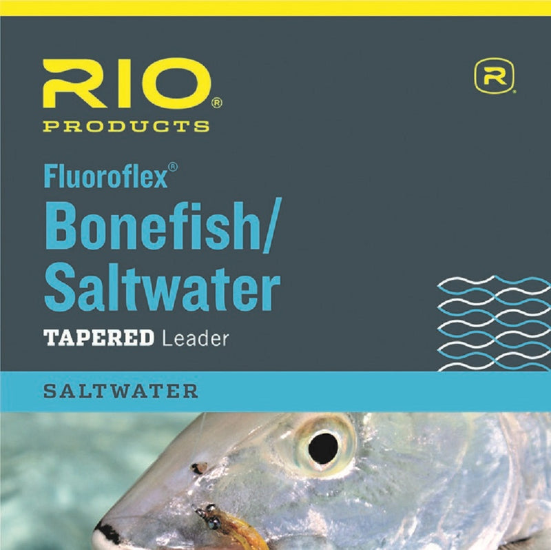 Rio Bonefish Fluorocarbon Tapered Leader 9ft - Risorse idriche