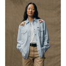 Filson EMBROIDERED WESTERN SHIRT CHAMBRAY donna