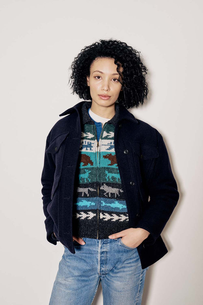 Filson MACKINAW WOOL CRUISER JACKET donna