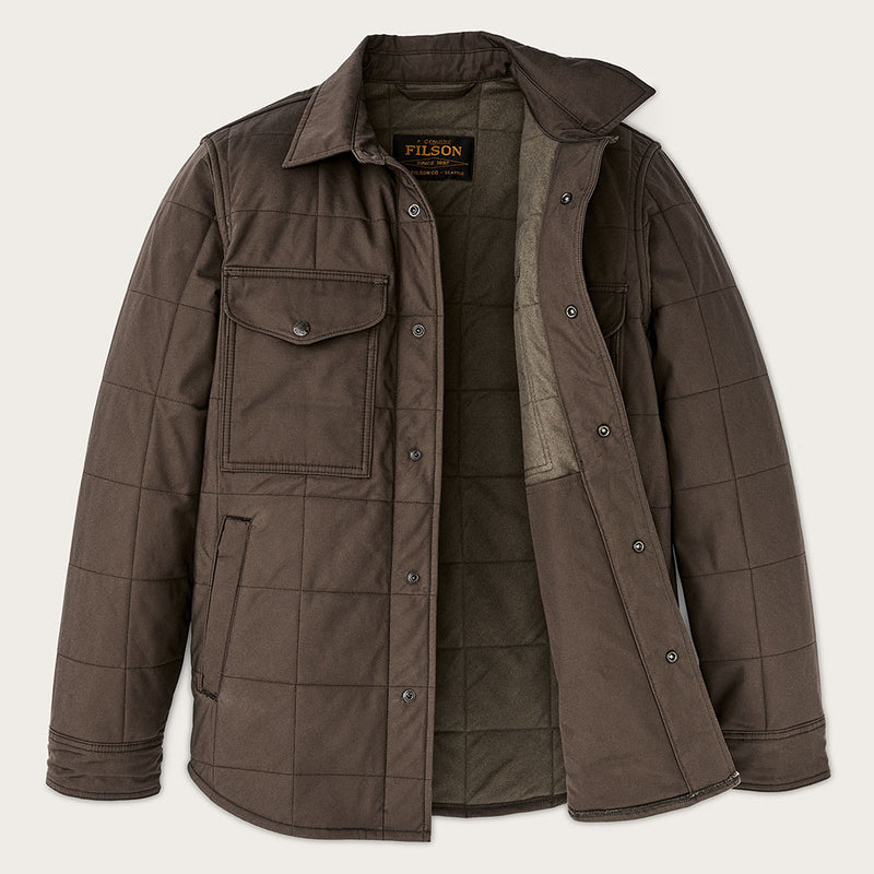 FILSON COVER CLOTH Quilted Jac-shirt