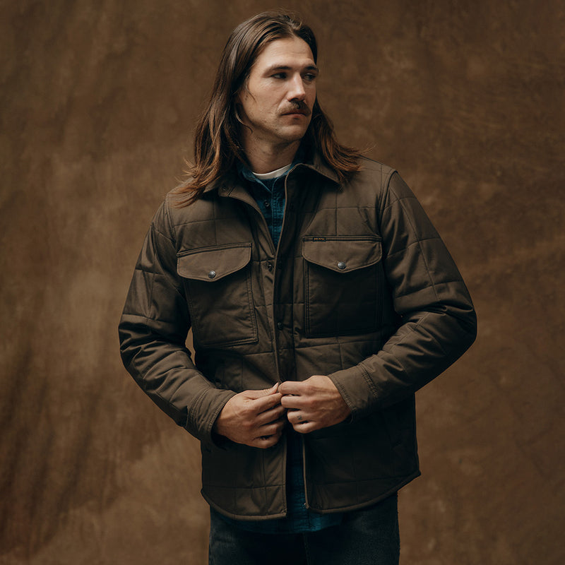 FILSON COVER CLOTH Quilted Jac-shirt