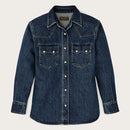 Filson Camicia Western in denim donna