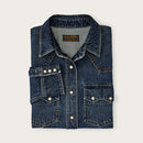 Filson Camicia Western in denim donna
