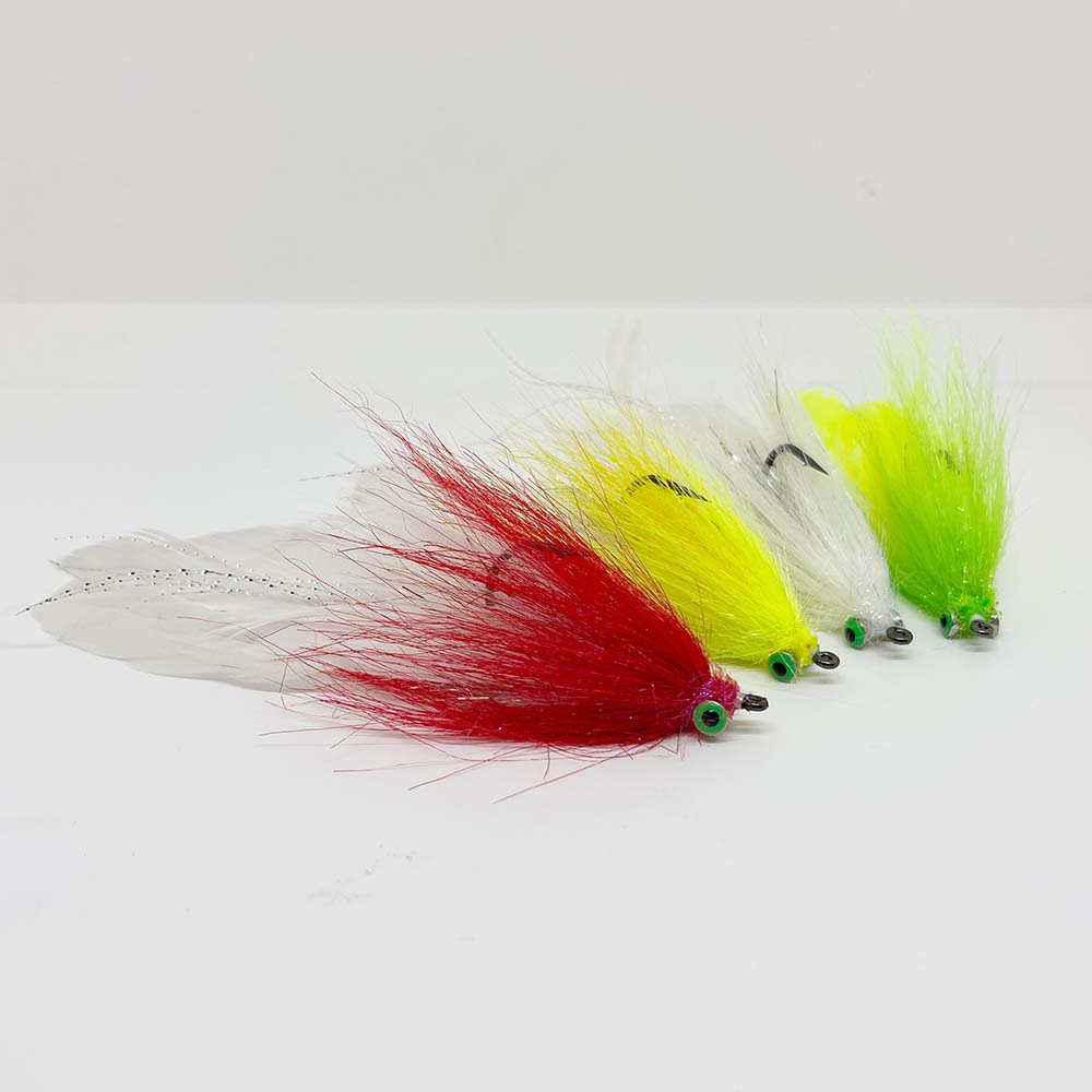 3 Esche Da Mosca Predatorie Grafham Tower - Luccio/Lucioperca - Iain Barr WCC Silver - Foto 3