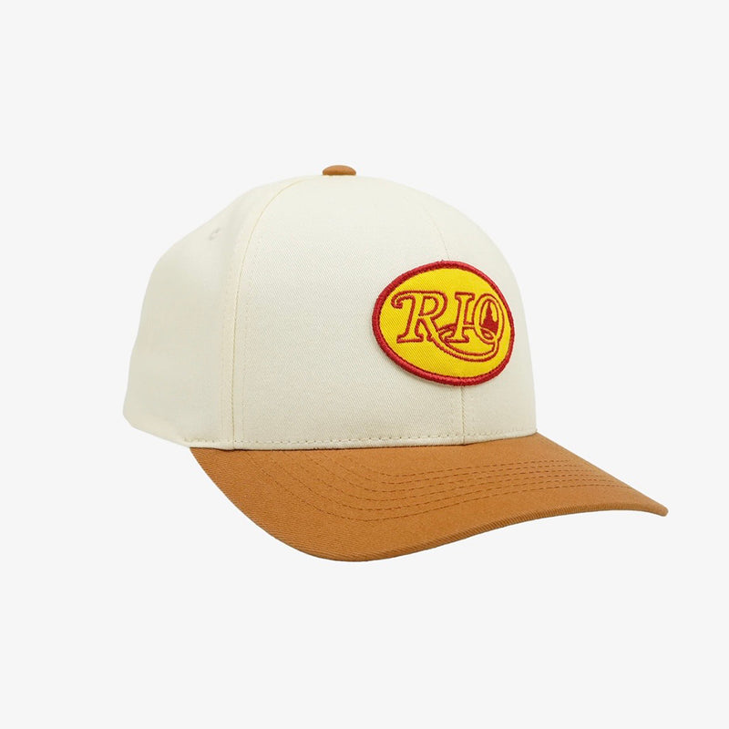 RIO RETRO LOGO TWILL SNAPBACK HAT | cappello fly fishing | garueshop.com