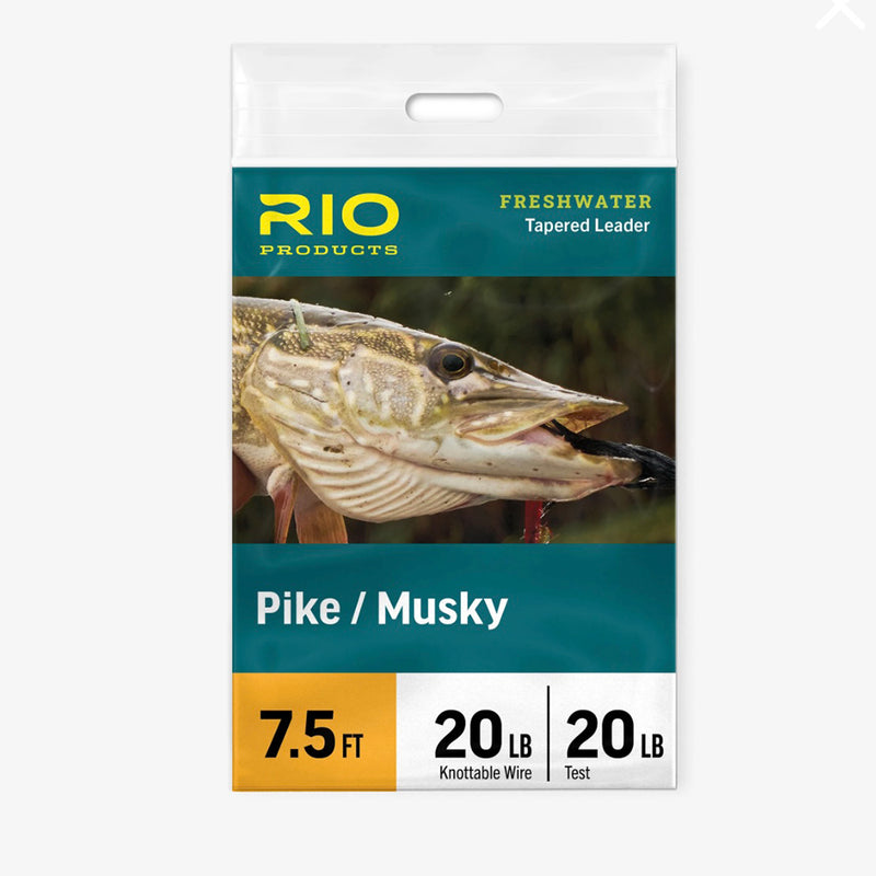 RIO PIKE/MUSKY LEADER 7.5ft