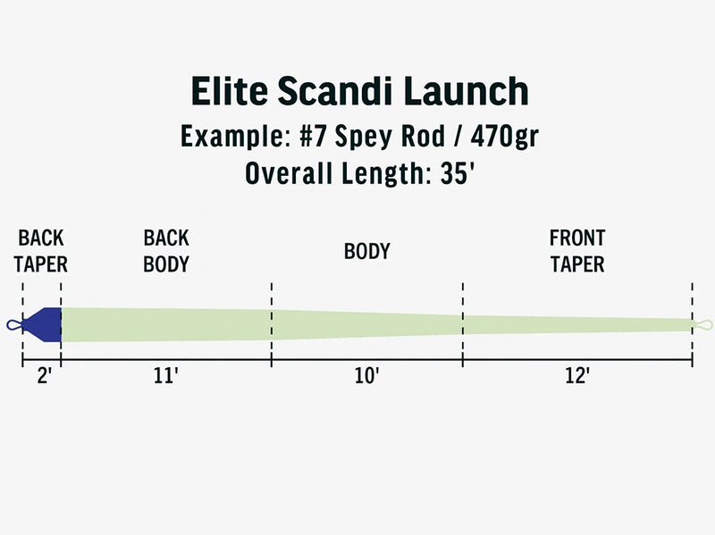 RIO Elite Scandi Launch Shooting Head