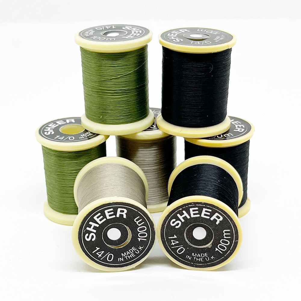 SHEER 14/0 THREAD | materiali costruzione mosche | garueshop.com