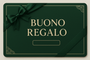 buono regalo con sfondo verde 