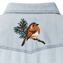 Filson EMBROIDERED WESTERN SHIRT CHAMBRAY donna