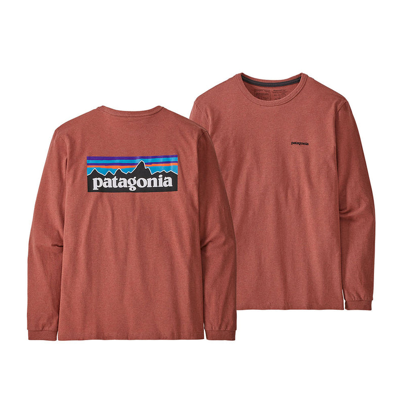 Patagonia P-6 Logo Organic T-Shirt long sleeved Donna