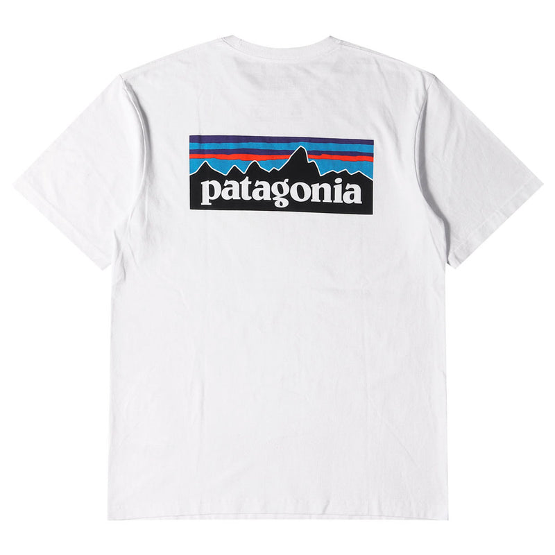 Patagonia P-6 Logo Responsibili Tee t-shirt bianca