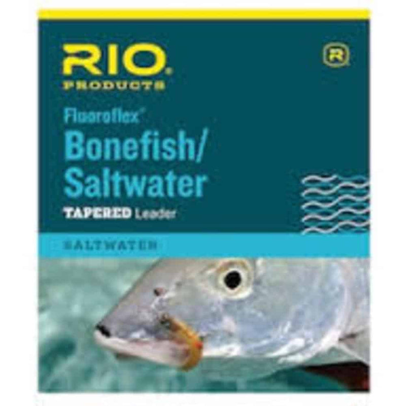 Rio Bonefish Fluorocarbon Tapered Leader 9ft - 10lb - Leader della trota di Rio Fluoroflex